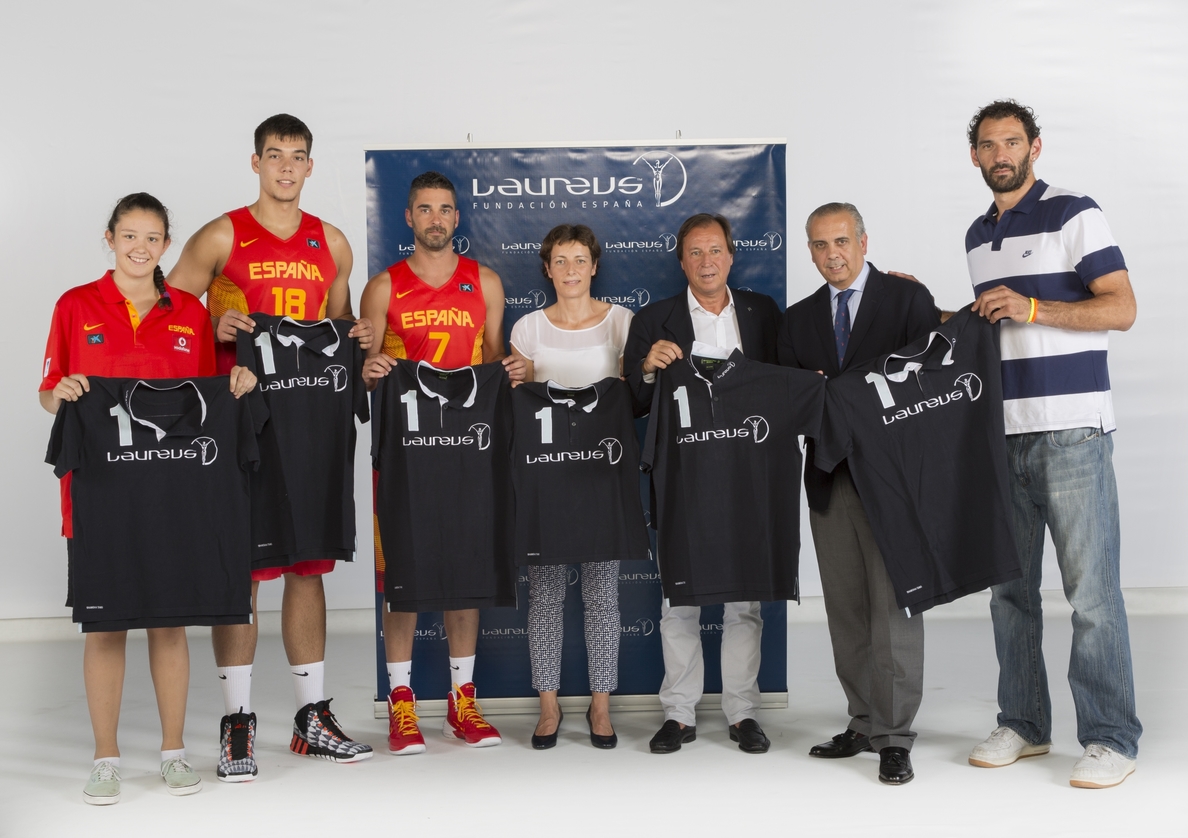Las selecciones españolas masculina y femenina, nombradas embajadoras de la Fundación Laureus España