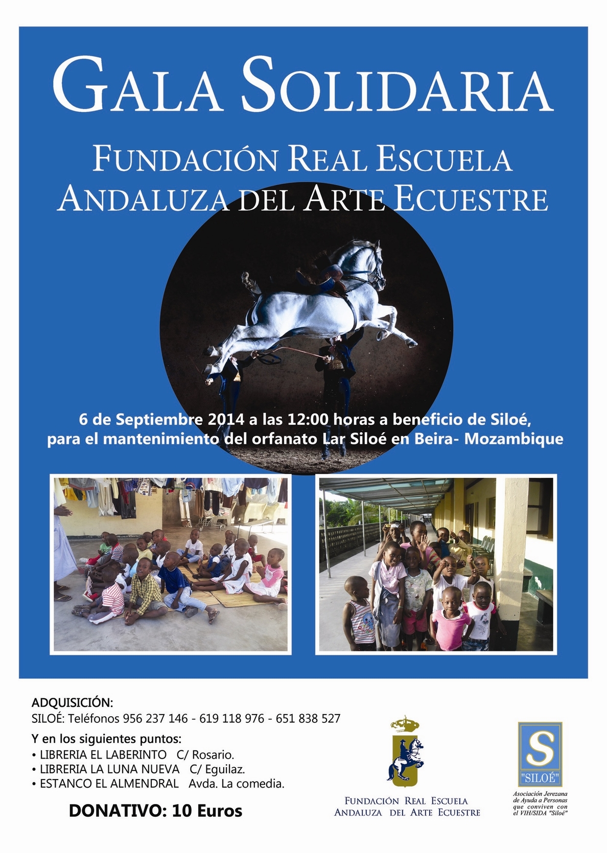 La Real Escuela Andaluza del Arte Ecuestre presta su talento en una gala solidaria a beneficio de Siloé