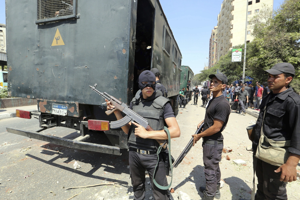 La policía y el ejército egipcios matan a siete supuestos terroristas