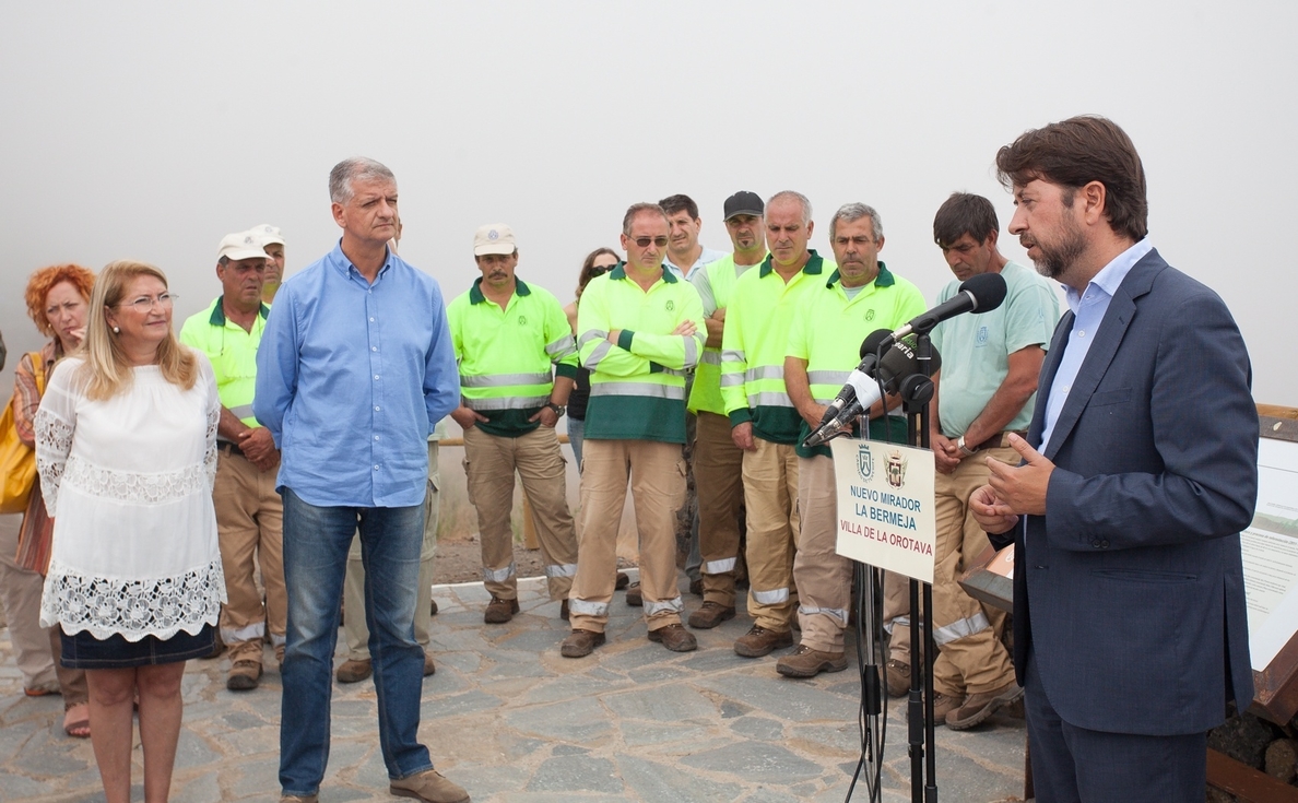Reabren el Mirador de la Bermeja (Tenerife) tras una inversión de 26.000 euros