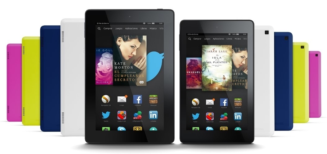 Amazon presenta un nuevo lector Kindle y las tabletas Fire HD y Fire HDX 8,9»»