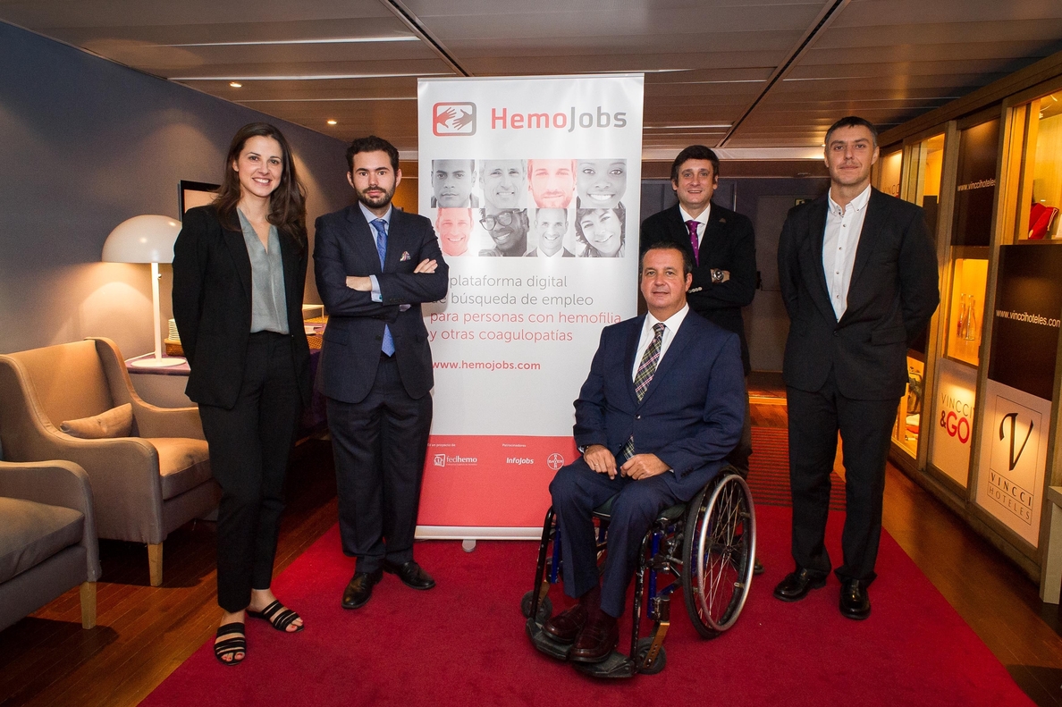 Lanzan una plataforma digital de búsqueda de empleo para pacientes con hemofilia