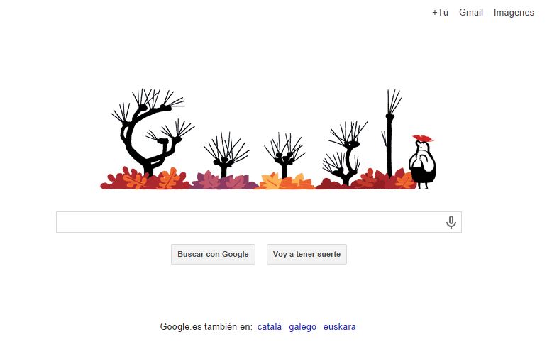 El equinoccio de primavera, nuevo doodle de Google