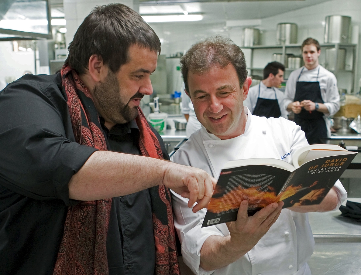 Berasategui y David de Jorge asaltan la cocina de Telecinco con «Robin Food»