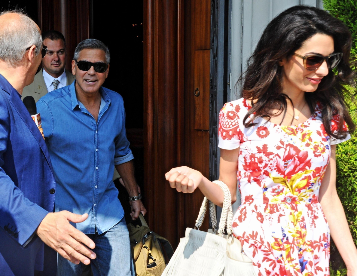 Venecia se prepara a la «hermética» boda de George Clooney y Amal Alamuddin