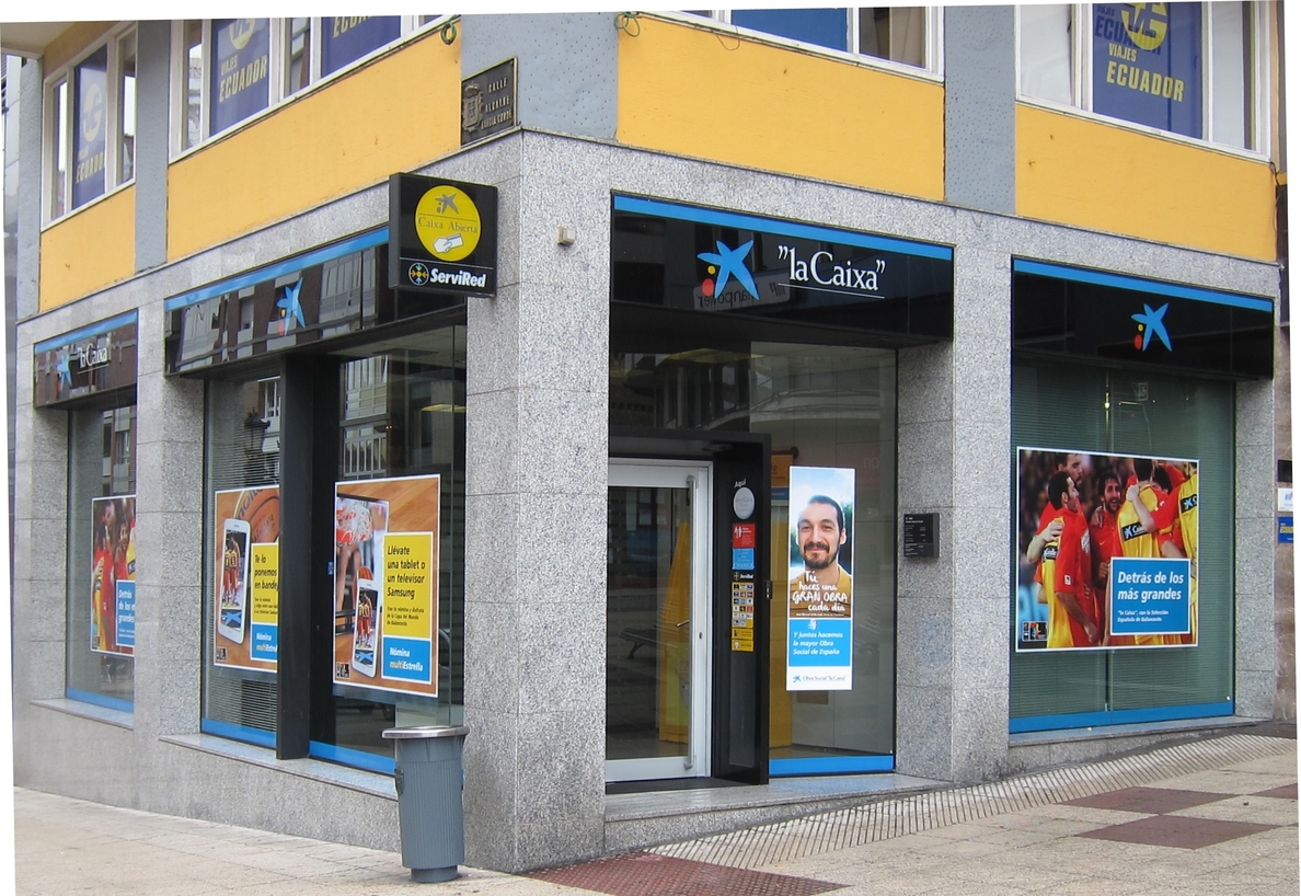 Caixabank es la entidad bancaria con más oficinas en la Comunidad de Madrid