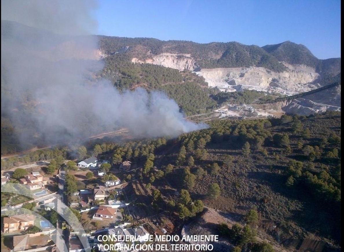 Andalucía, con 140, segunda comunidad autónoma en detenidos o imputados por incendios en 2013