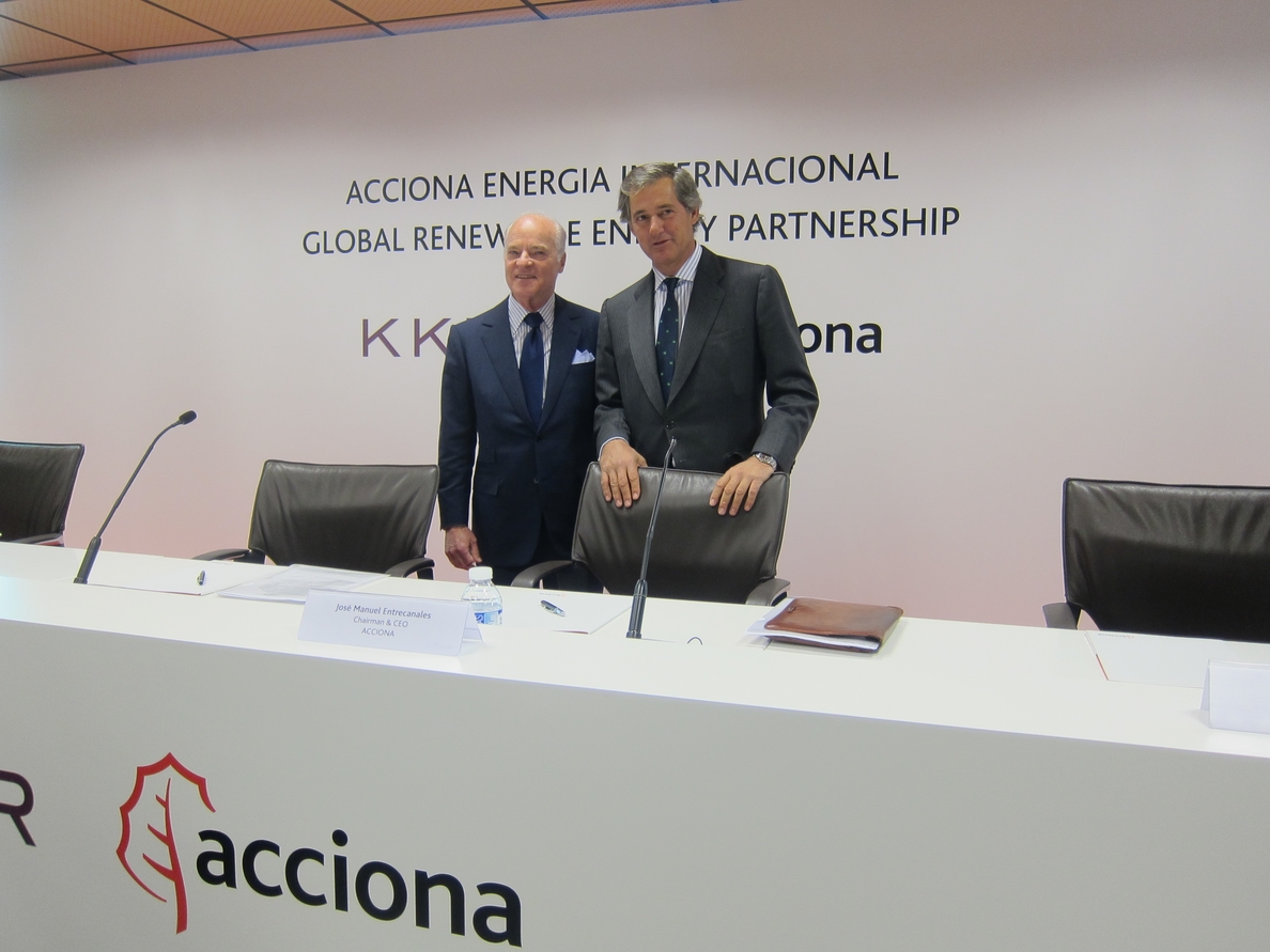 Acciona y KKR preparan la salida a Bolsa de Nueva York de su empresa conjunta de renovables