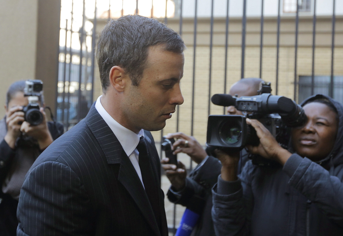 Pistorius regresa al tribunal en la vista en la que se decide su sentencia