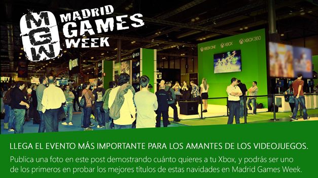 Xbox presentará sus novedades para estas navidades en la Madrid Games Week
