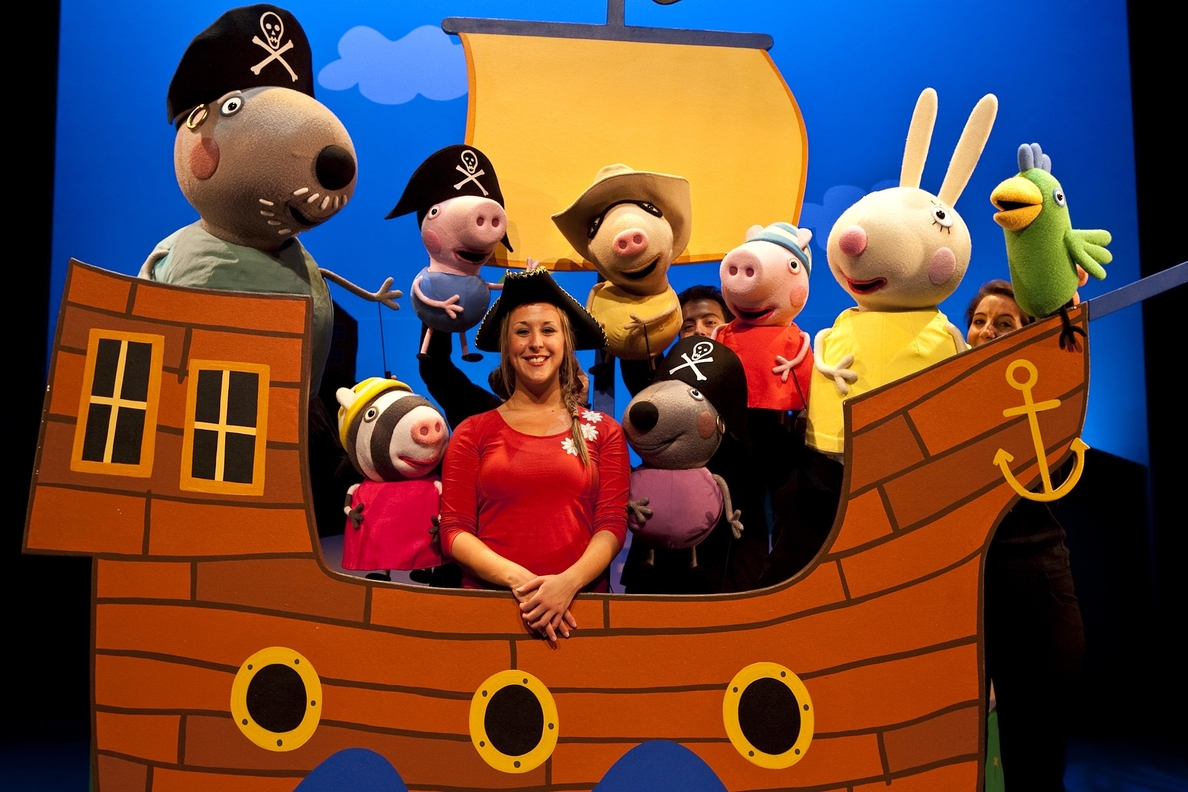 El espectáculo »Peppa Pig-La Búsqueda del Tesoro» llega este fin de semana a Las Palmas de Gran Canaria