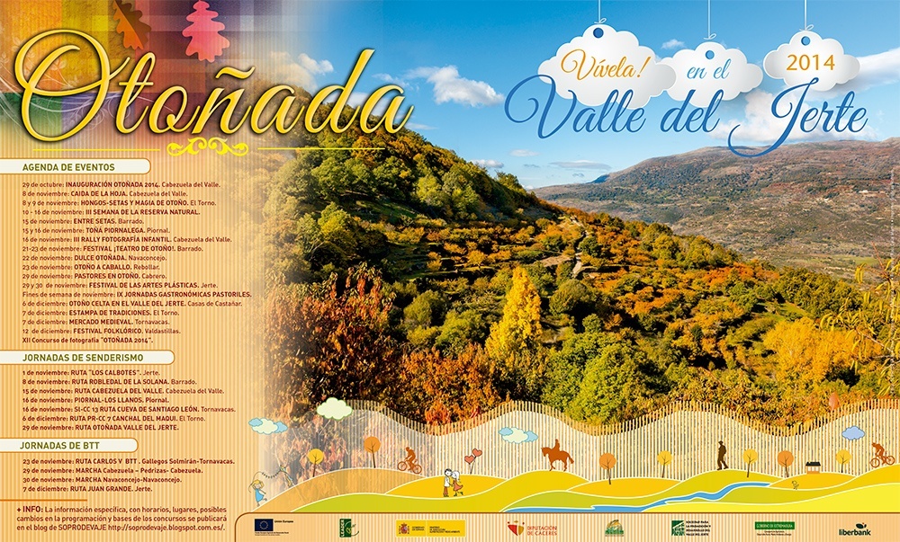 El Valle del Jerte da la bienvenida al otoño con actividades deportivas, culturales y gastronómicas