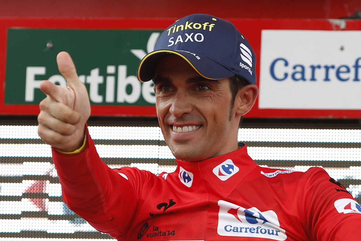 Contador, encantado con el recorrido de un tour que va a «preparar a tope»
