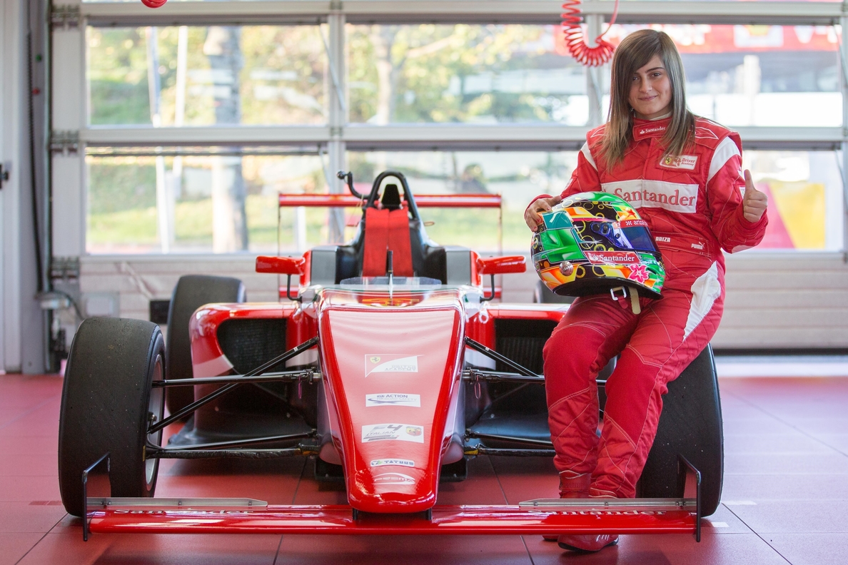 La española Marta Ariza, entre las cuatro promesas internacionales en la Ferrari Driver Academy
