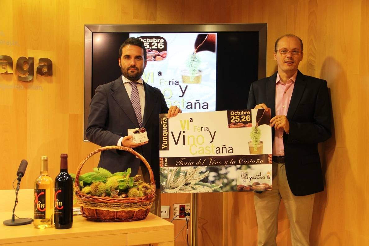 La VI Feria del Vino y la Castaña de Yunquera reunirá este fin de semana a más de 15.000 personas