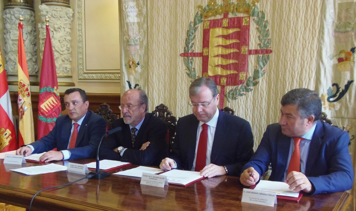 Arroyo y Simancas avanzan en su conexión a la depuradora de Valladolid capital, con 6,2 millones destinados a las obras