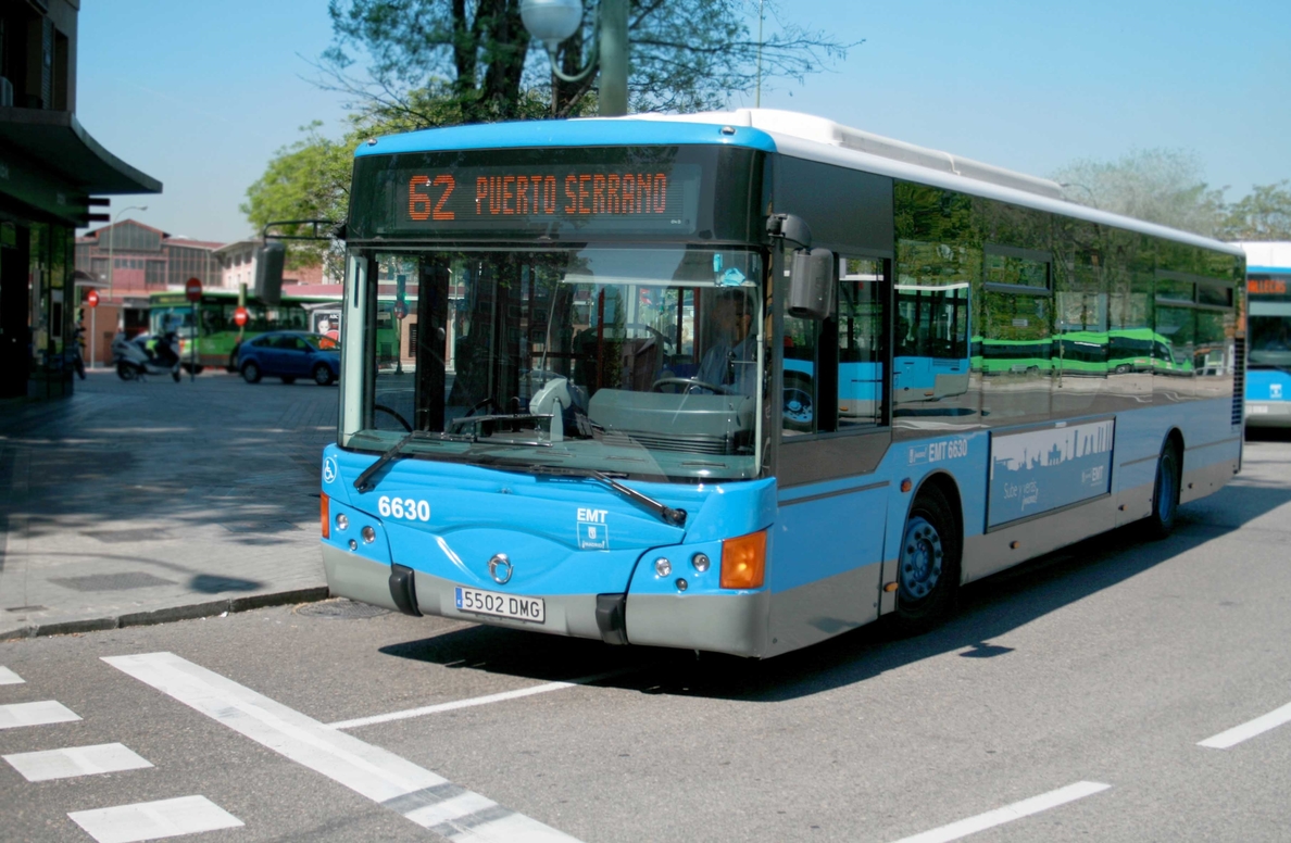 La EMT incorporará un navegador a sus autobuses para dar otras rutas en caso de incidencia en el itinerario habitual