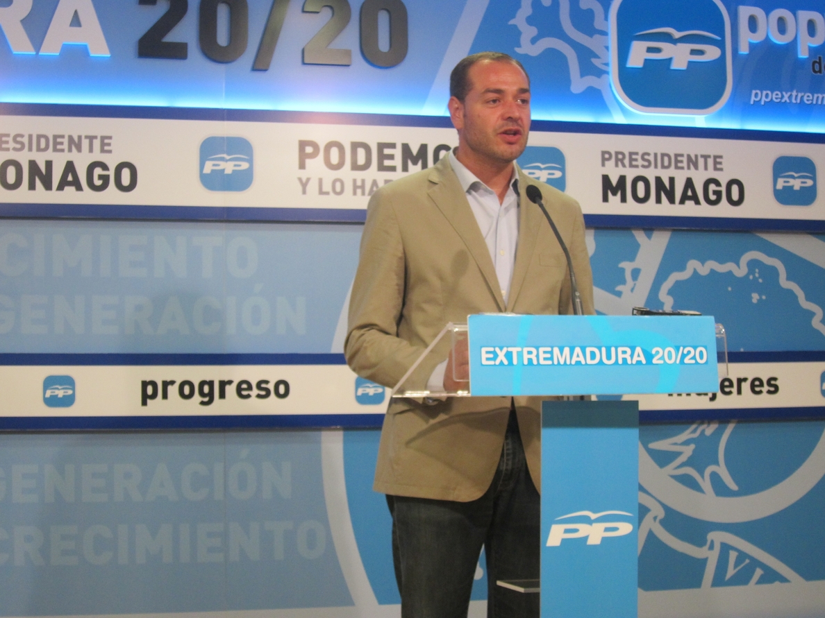 El PP subraya que el proyecto del aeródromo de Cáceres es «realista y eficiente»