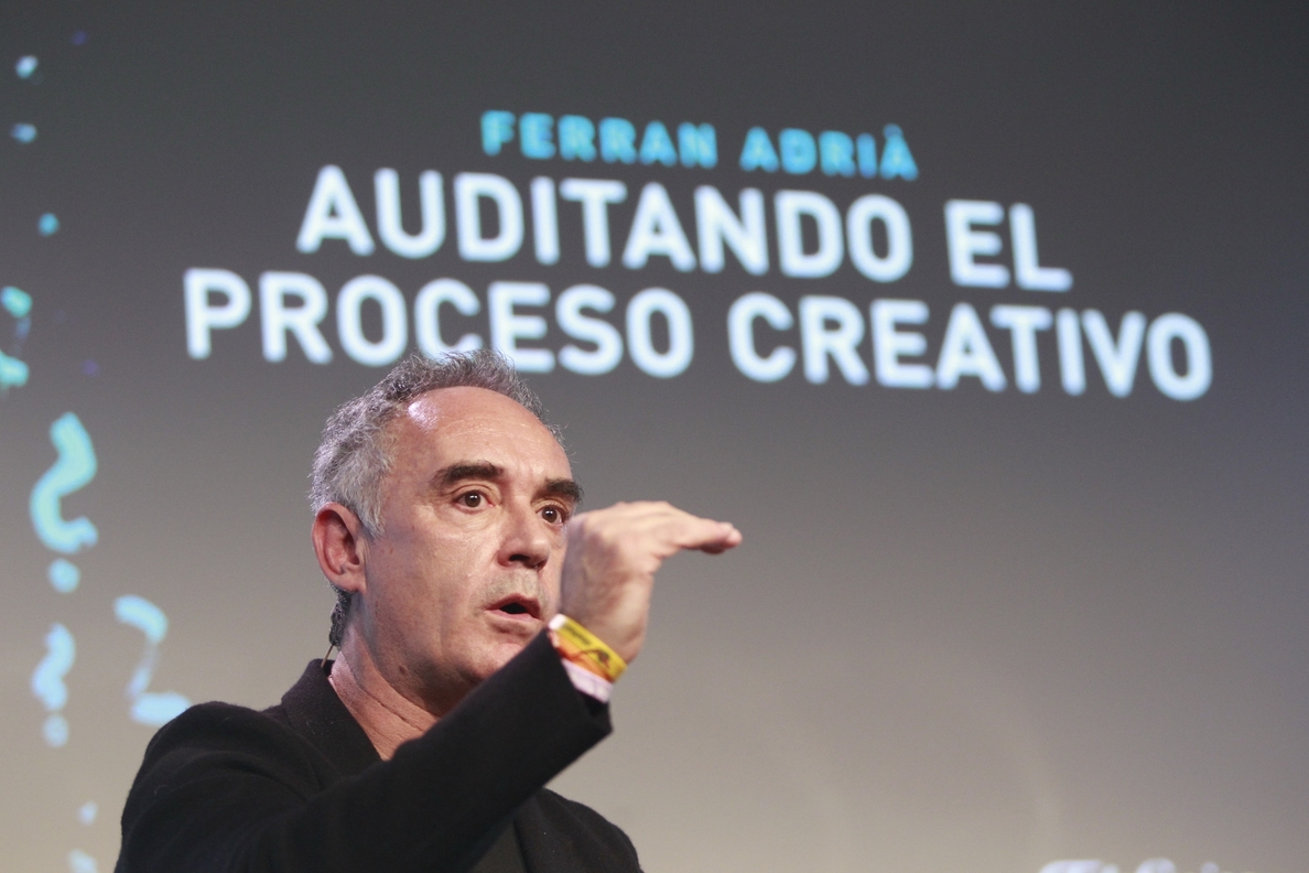 Ferran Adriá aboga por innovar en «el mapa del proceso creativo»