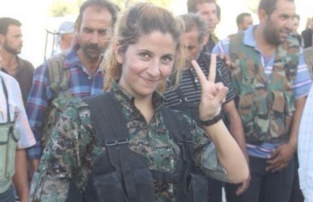 La guerrera Rehana, un símbolo de la resistencia kurda