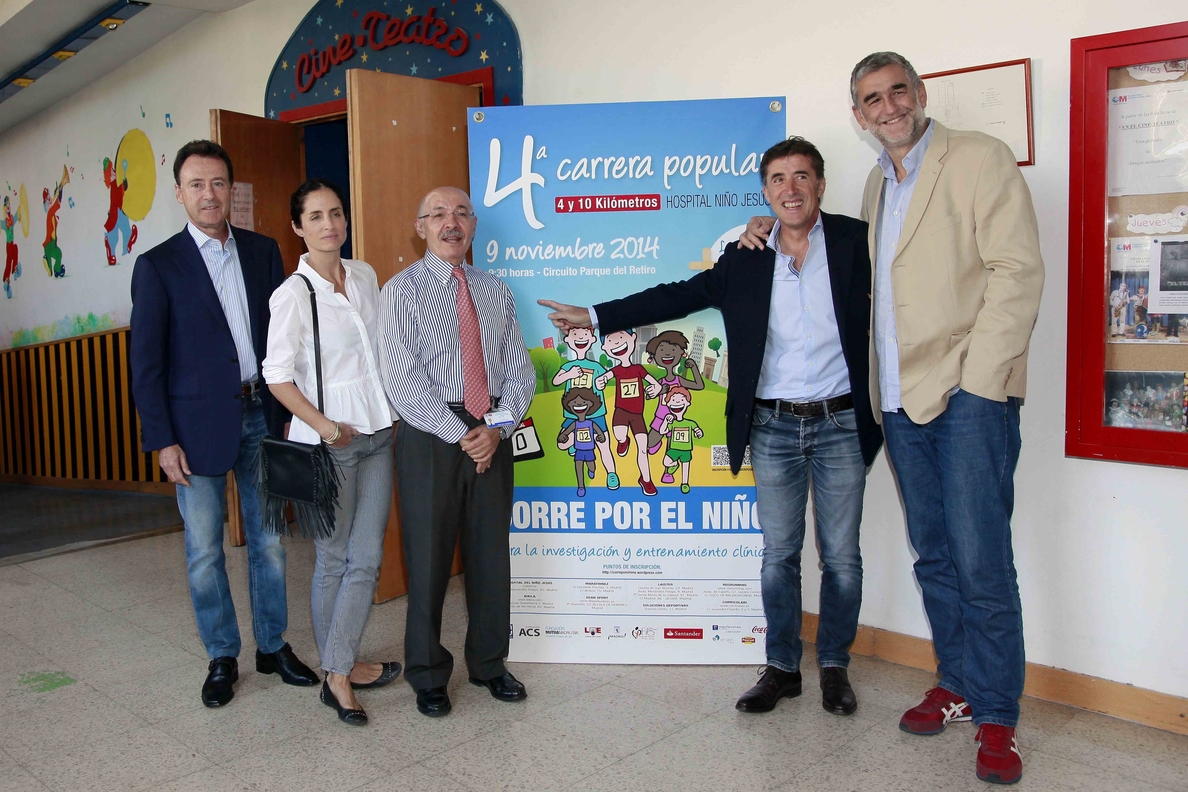 Carolina Herrera y Matías Prats se convierten en los padrinos de la 4ª edición de »Corre por el Niño»