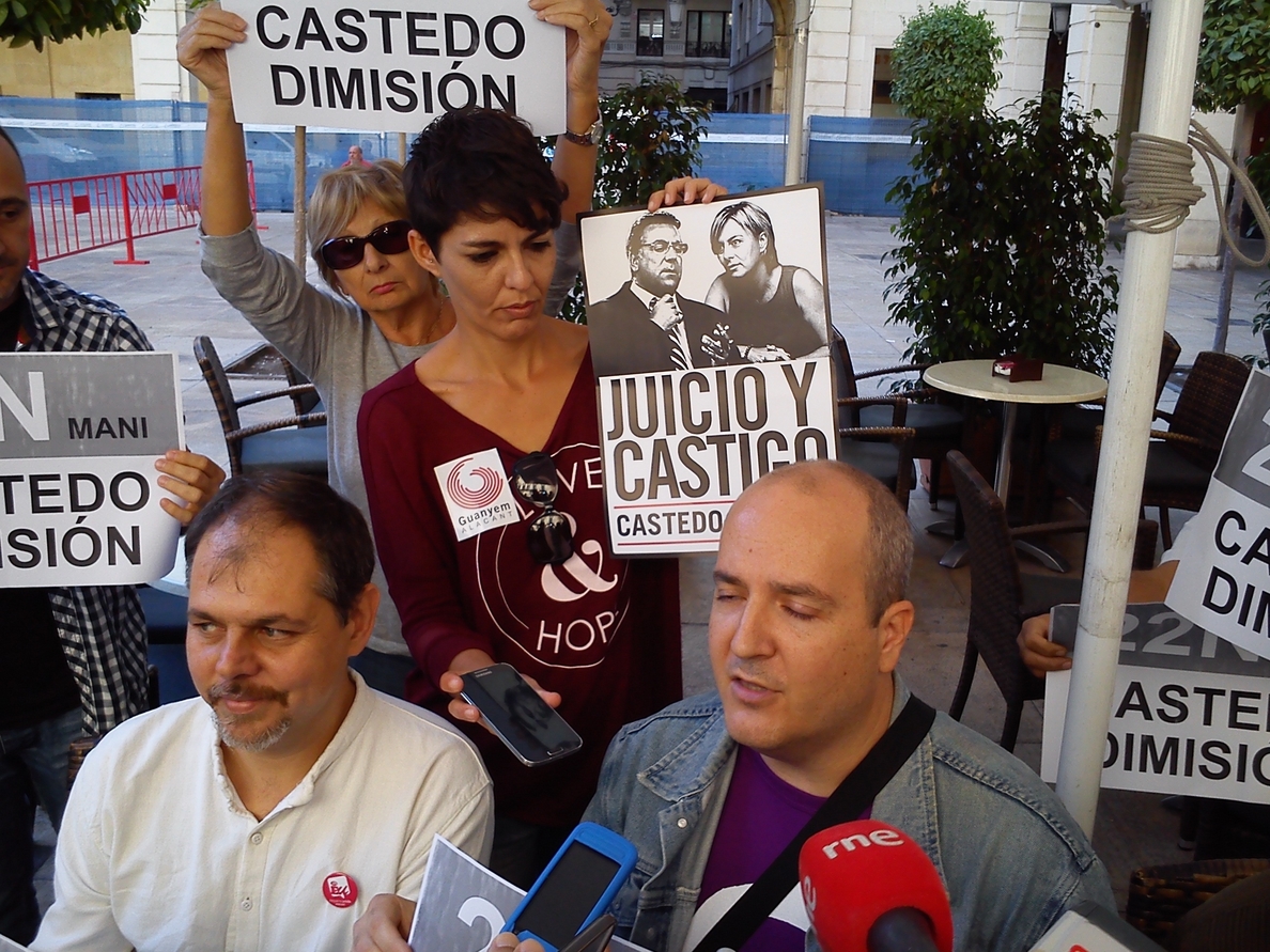 Plataforma por la Dimisión de Sonia Castedo advierte: «el grito de »Castedo dimisión» va a seguir retumbando»