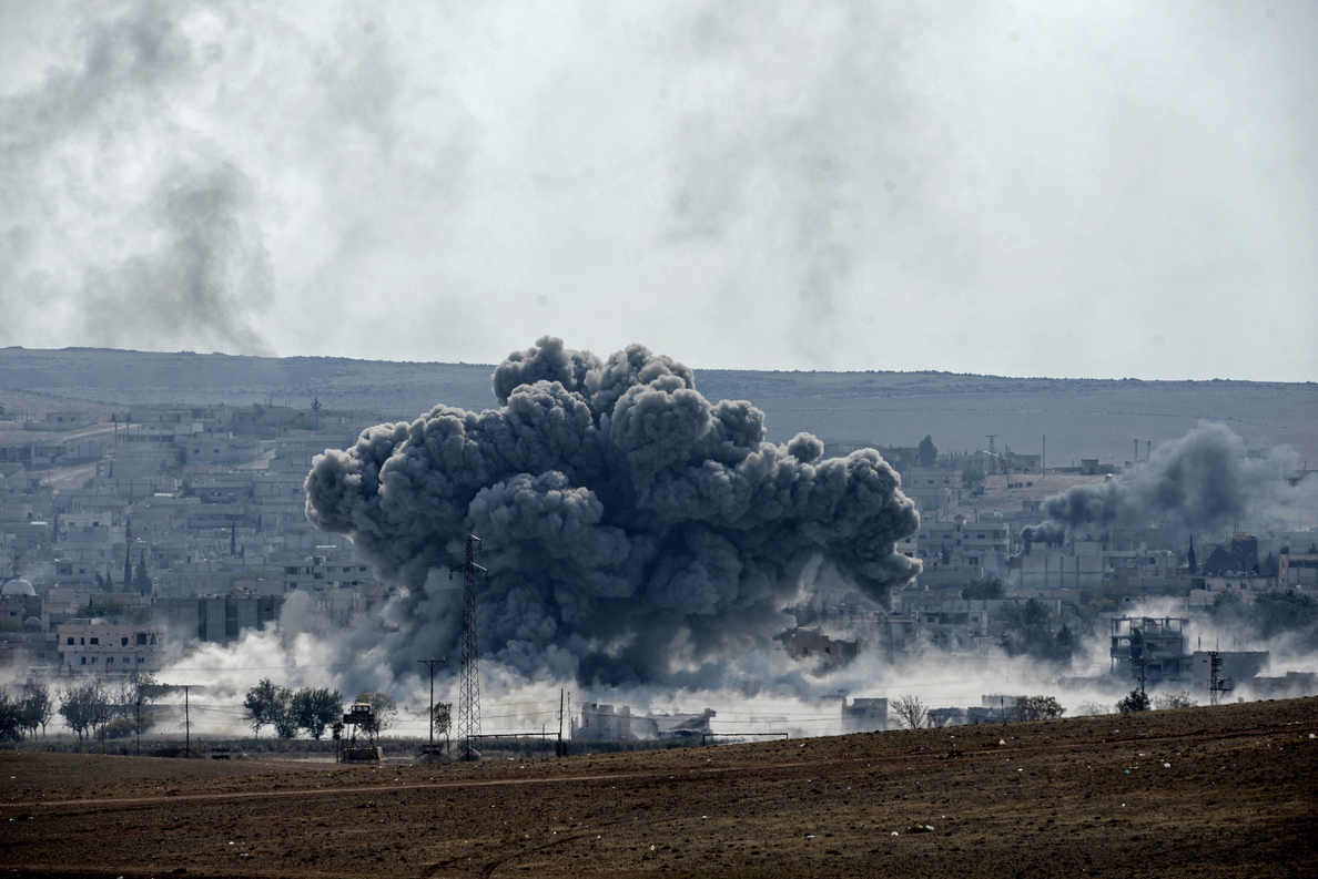 Más de cien yihadistas mueren en Kobani en los últimos tres días