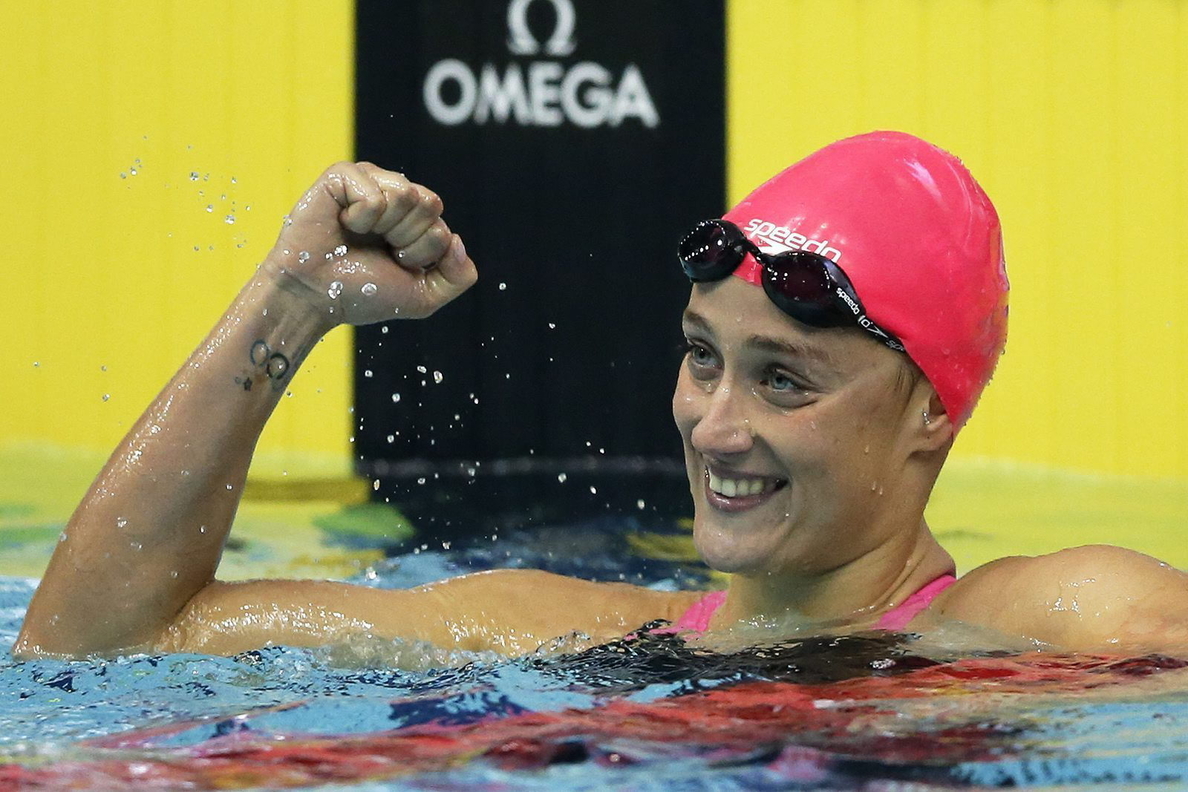 Mireia Belmonte consigue en los 400 estilos una nueva medalla de oro