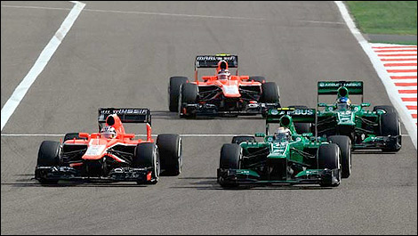 La FIA incluye a Caterham y Manor en su lista provisional de equipos para 2015