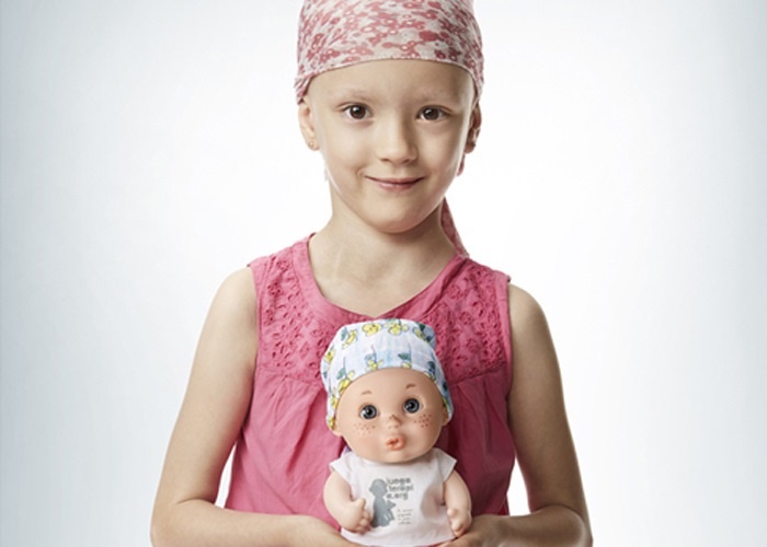 Los »Baby Pelones», los muñecos que homenajean a los niños con cáncer