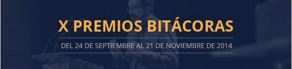 Bitacoras.com premia hoy a los mejores blogs y cuentas de Twitter