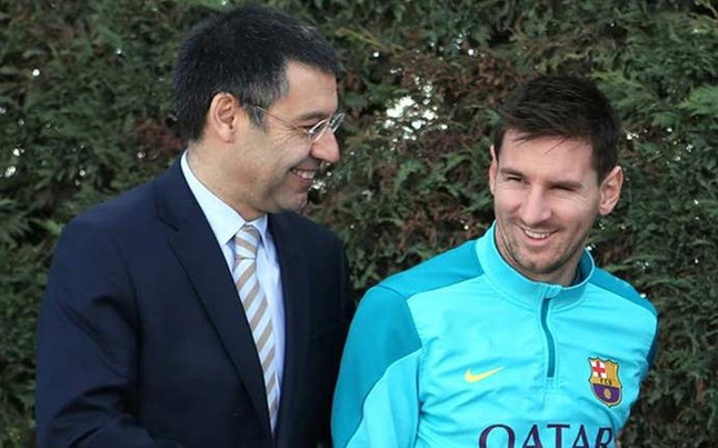 Bartomeu defiende a Messi y asegura que no quiere irse: «Está bajo mucha presión»