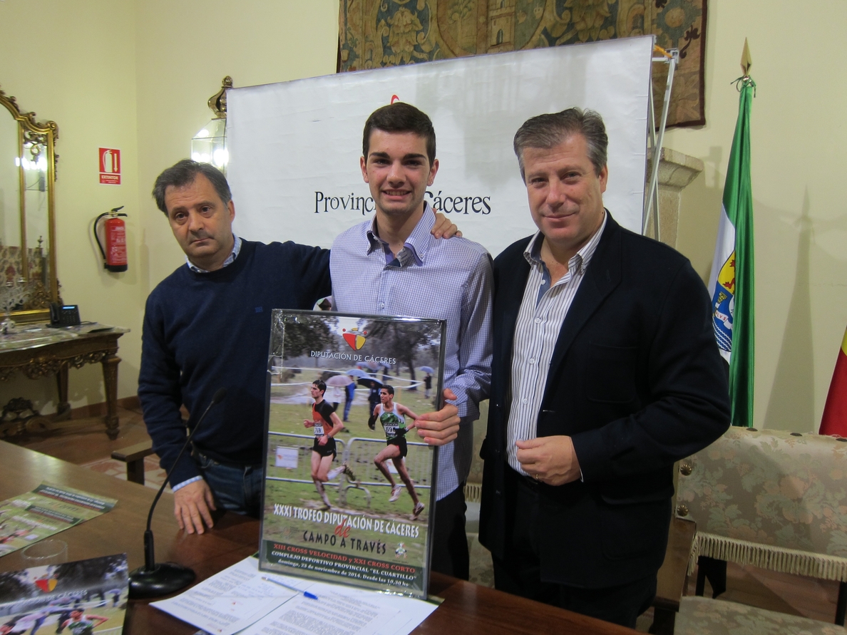 El XXXI Trofeo Diputación de Cáceres de campo a través reúne a un millar de atletas