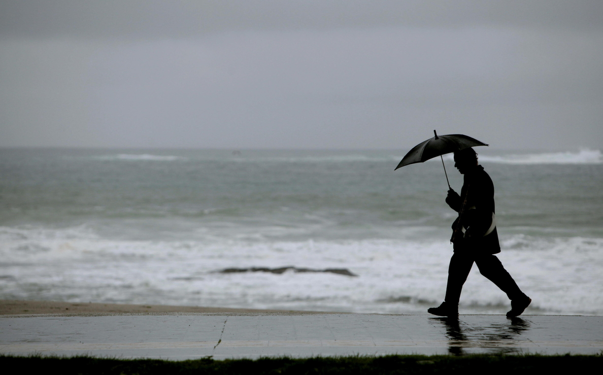 El jueves llega un nuevo temporal de lluvia y viento que azotará la Península