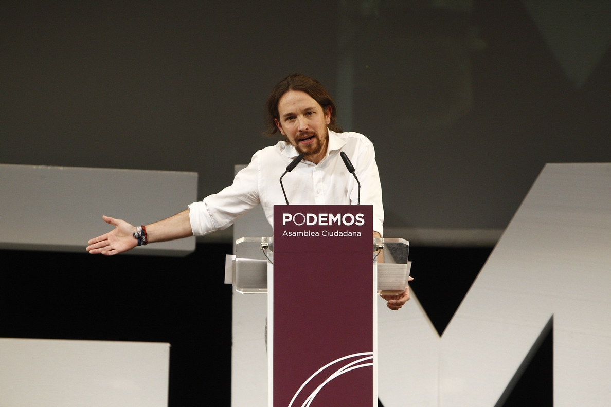 Pablo Iglesias presenta el borrador del programa económico de Podemos
