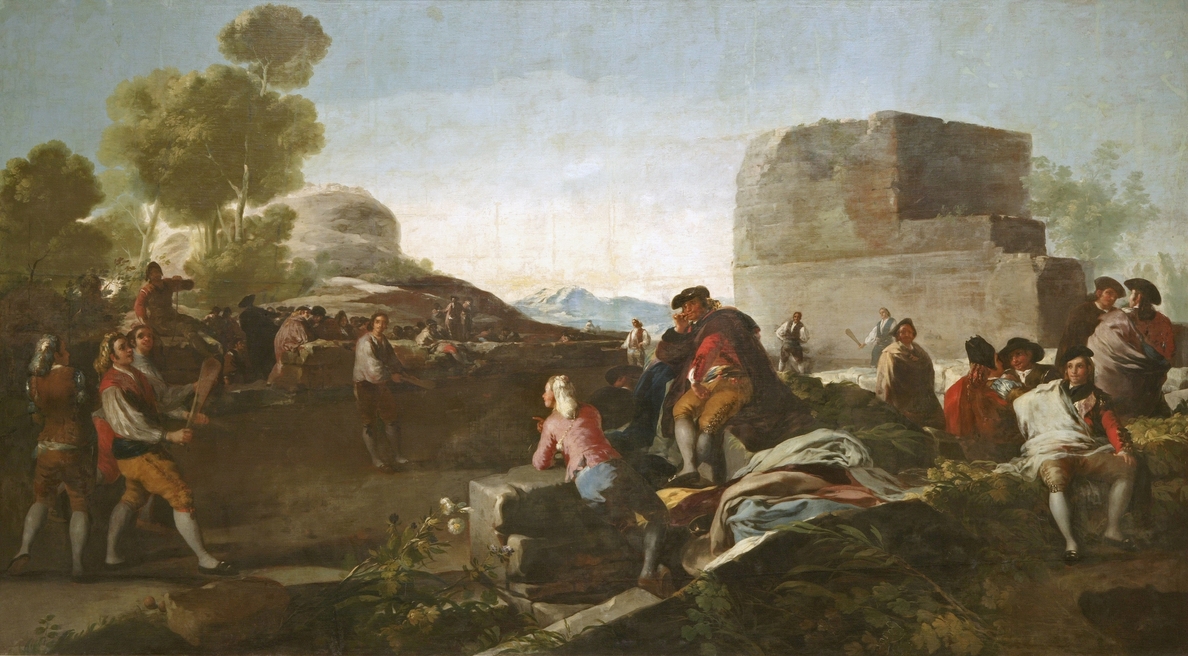El Prado presenta por primera vez los cartones para tapices de Goya