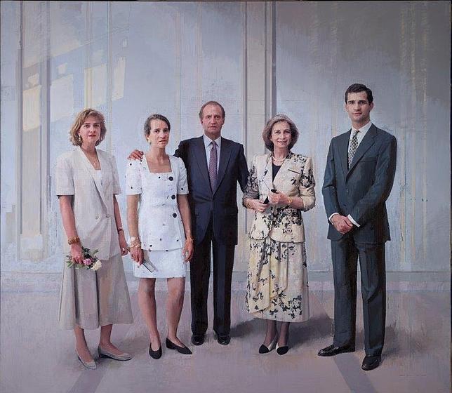 «La Familia de Juan Carlos I» de Antonio López, ve por fin la luz