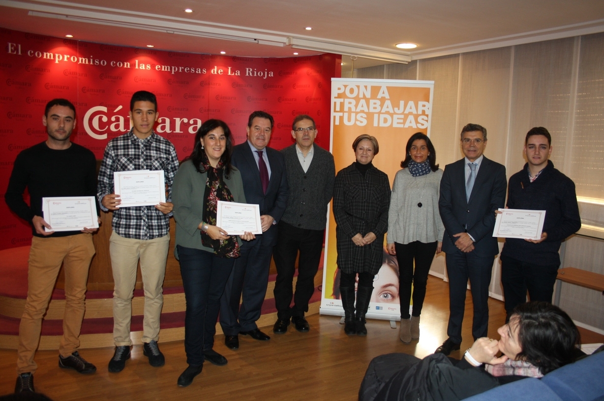 Alumnos de cinco centros riojanos han presentado 873 ideas al Concurso de Ideas de Negocio de FP del Plan Emprende Rioja