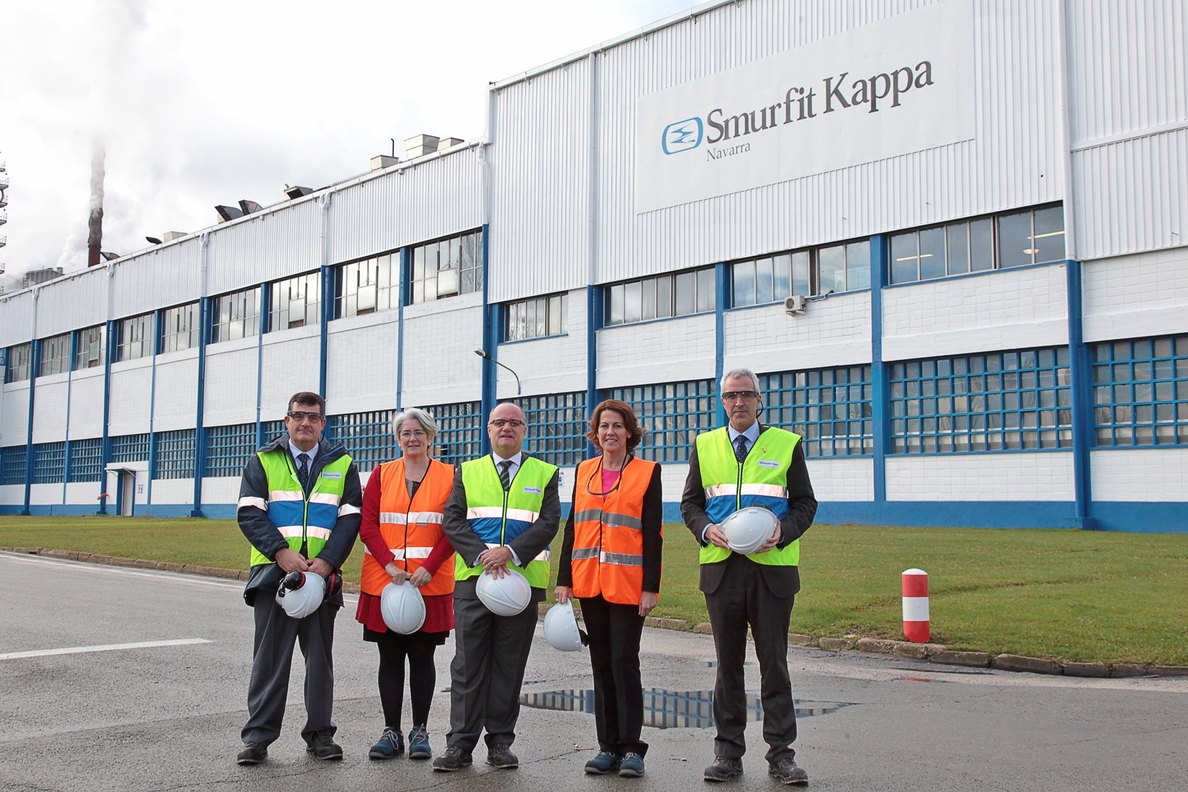 Smurfit Kappa invertirá 27 millones en la modernización de parte de la maquinaria de la fábrica de Sangüesa