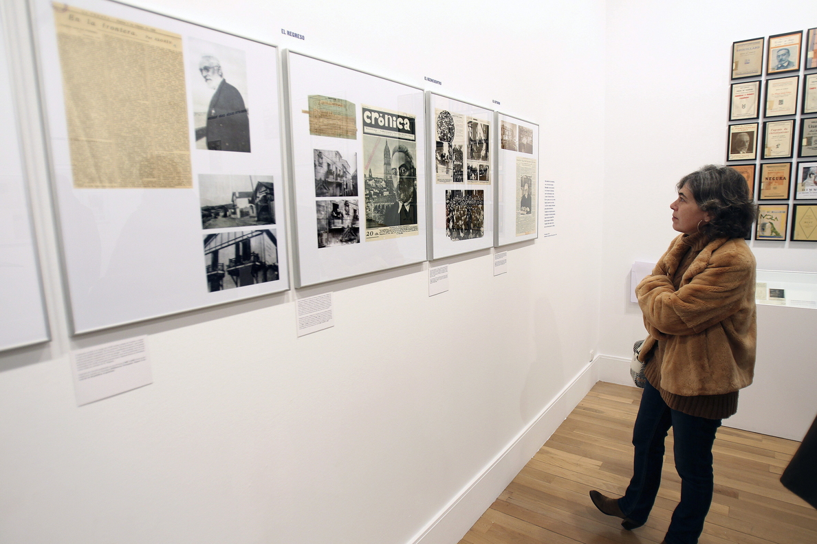 Una exposición reconstruye los seis años de destierro de Unamuno en Francia