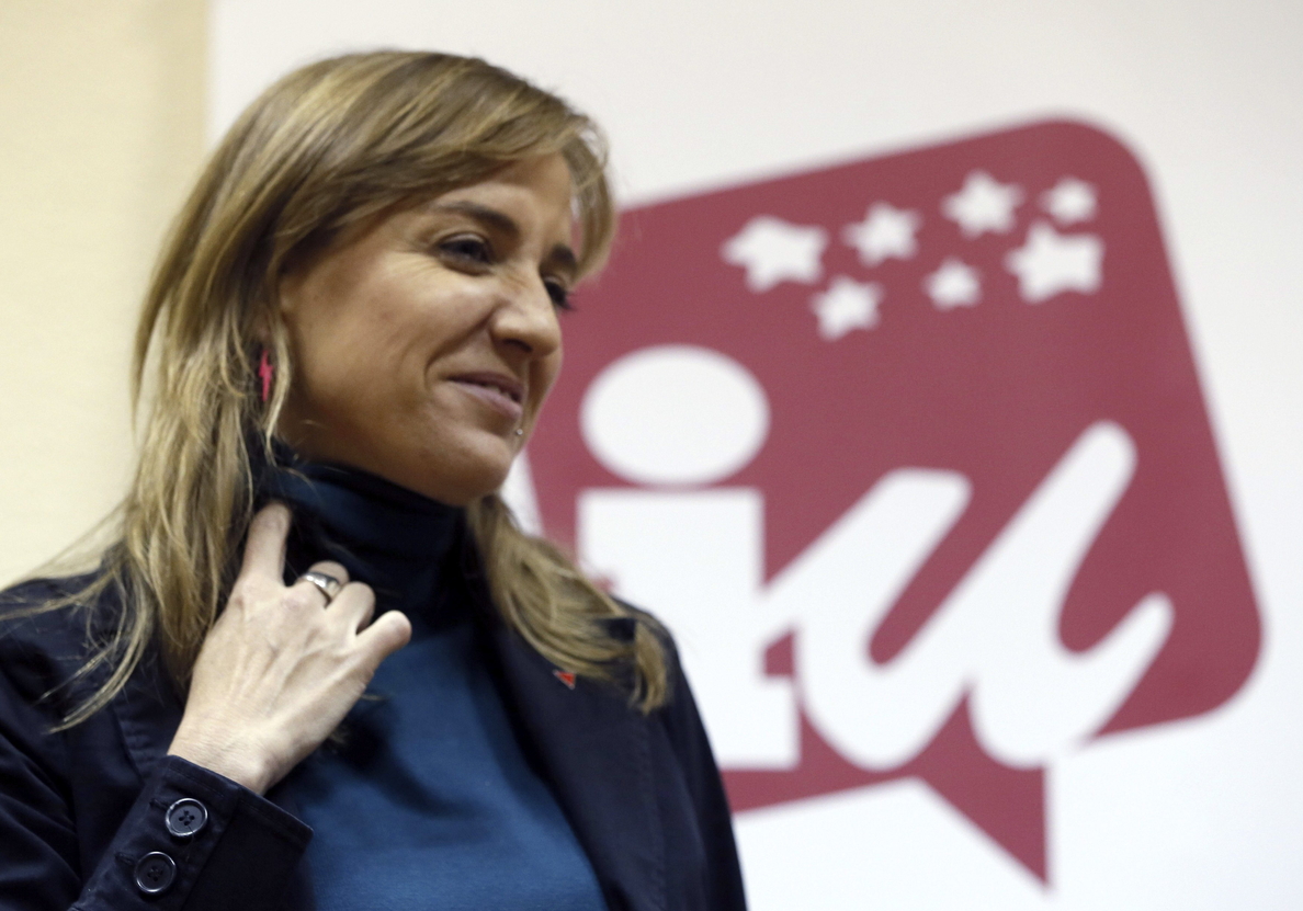 Tania Sánchez dice que IU «disputará a Podemos el espacio político que merece»