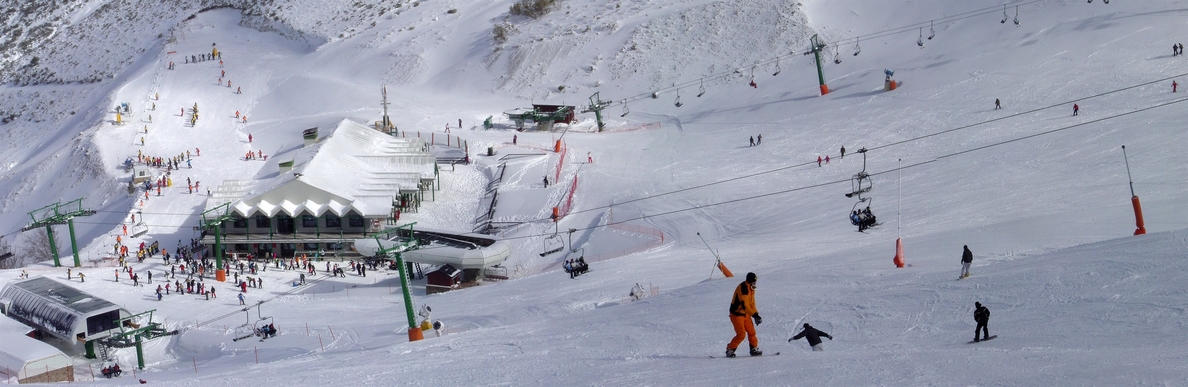 La estación de esquí de Valdezcaray ha recibido este fin de semana a 3.785 visitantes