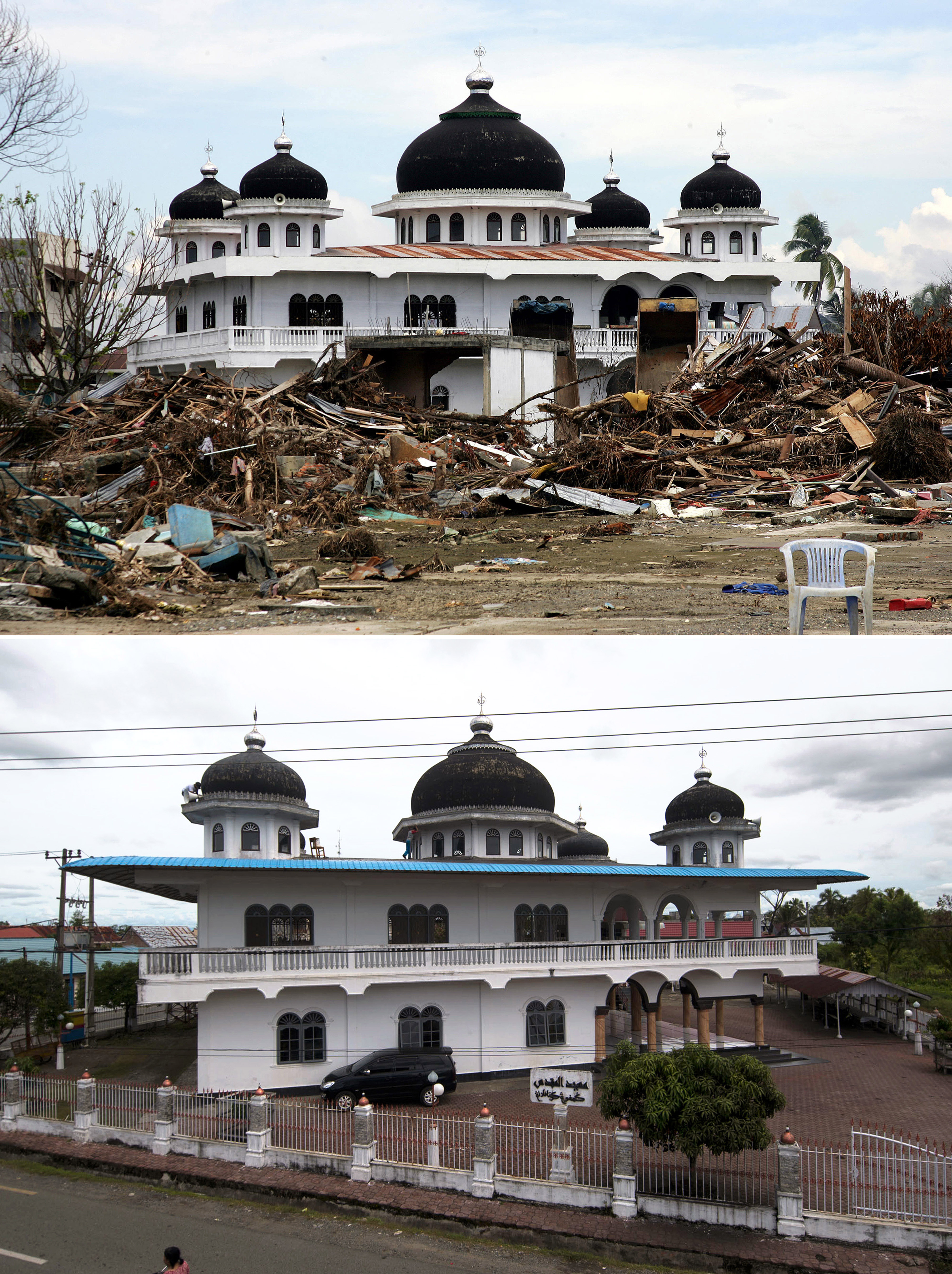 La población baja la guardia diez años después de que un tsunami arrasara Indonesia