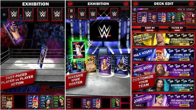 WWE SuperCard recibe el nuevo modo de juego »Road to Glory»