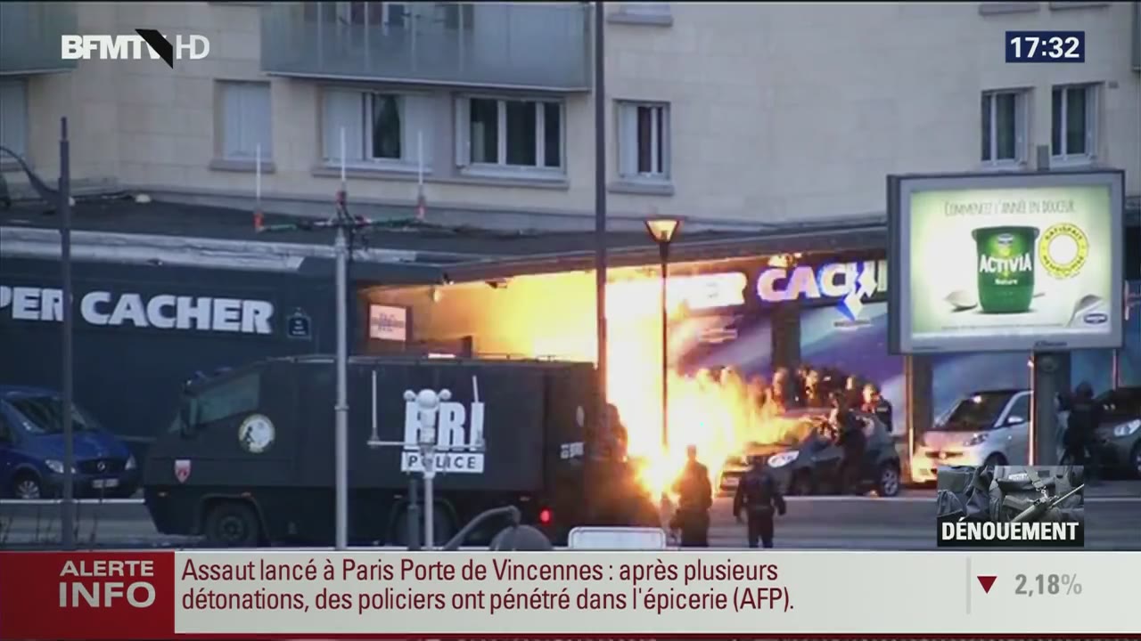 Cuatro rehenes mueren en el secuestro del supermercado judío en París