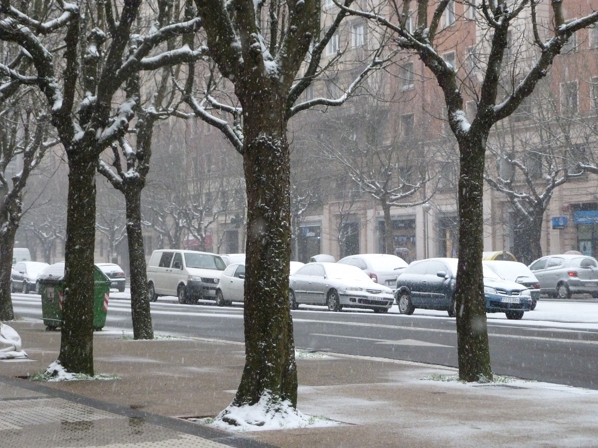 La nieve puso en jaque a todo el centro de España en enero de 2009