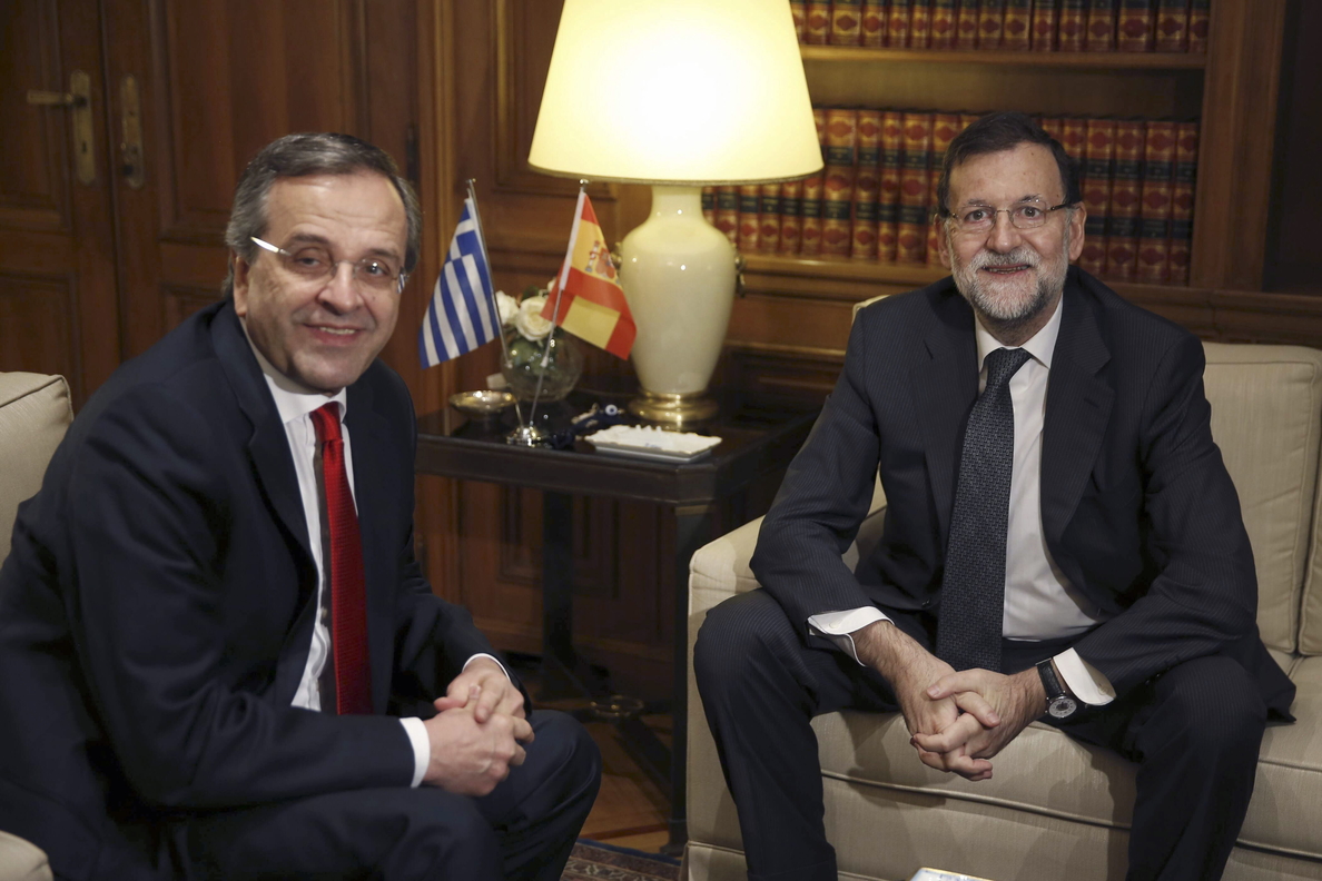Rajoy-Samarás: La foto que Europa necesita