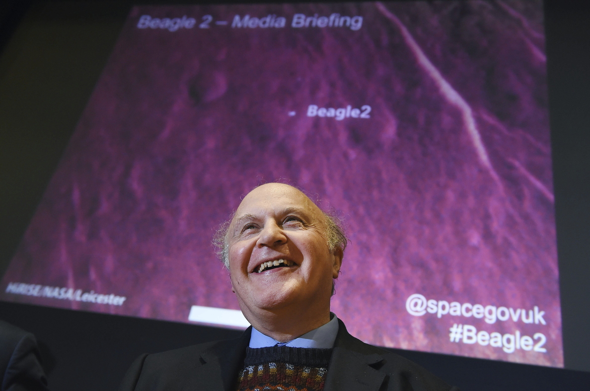 Mars encuentra a Beagle 2 en Marte doce años después