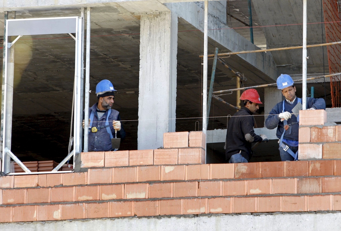 En 2014 los ocupados en la construcción han aumentado en 40.000 personas
