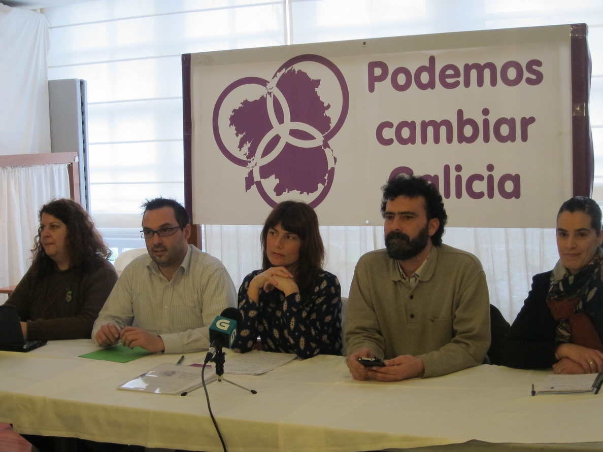 La candidatura Podemos Cambiar Galicia defiende su «transparencia y pluralidad» para dirigir el partido en la comunidad
